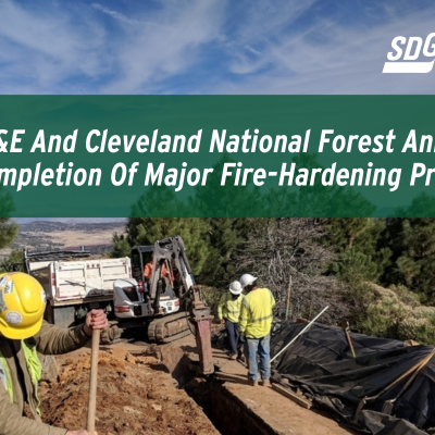 Cleveland National Forest Fire Hardening & Safety Project Now Complete